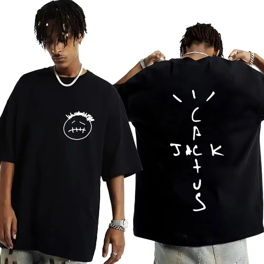 Cactus Jack Tee - ファッションファンへのギフト ママへ「I Can Fly」カクタスジャックTシャツ 綿100% メンズウェア