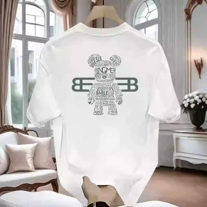 Streetwear Clothing Brands - 100％純綿メンズ高級ブランドレタープリントTシャツ、半袖Tシャツ、高品質メンズ服、ストリートウェア
