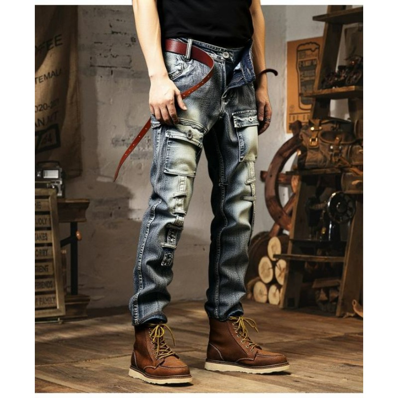 メンズ ダメージ加工 ウォッシュ加工 ハイストリート ストリ - Streetwear Brand America のレビューと価格