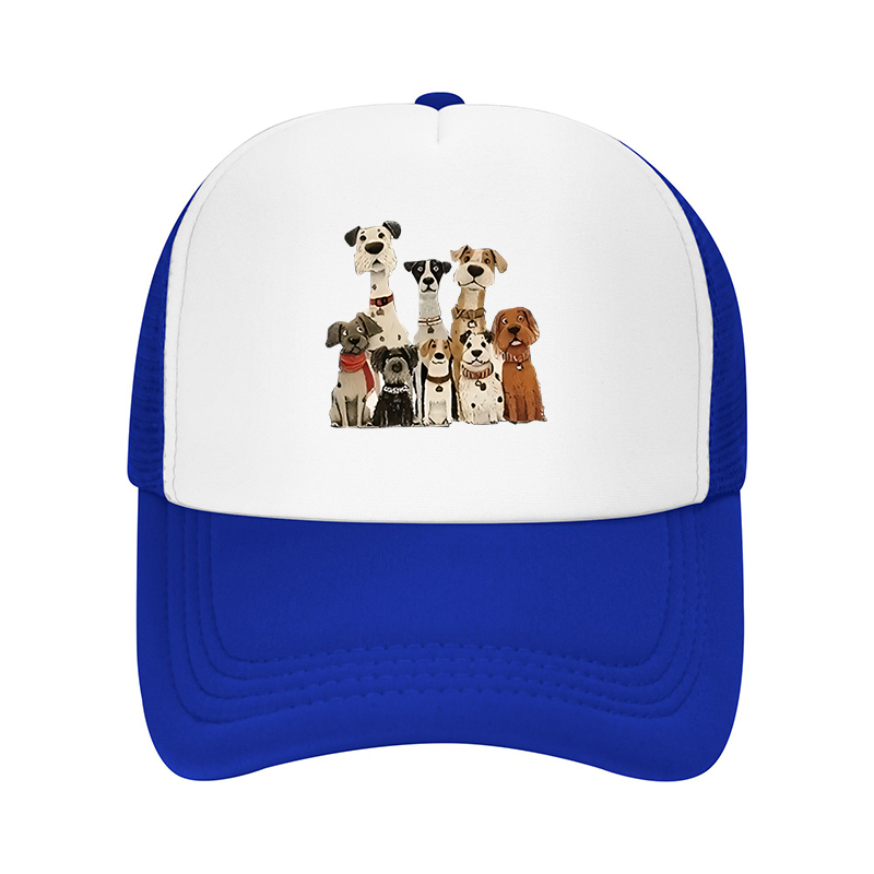 新しい夏のストリートウェアブランド、犬柄の野球帽、ユニセック - Cap Streetwear Brand のレビューと価格