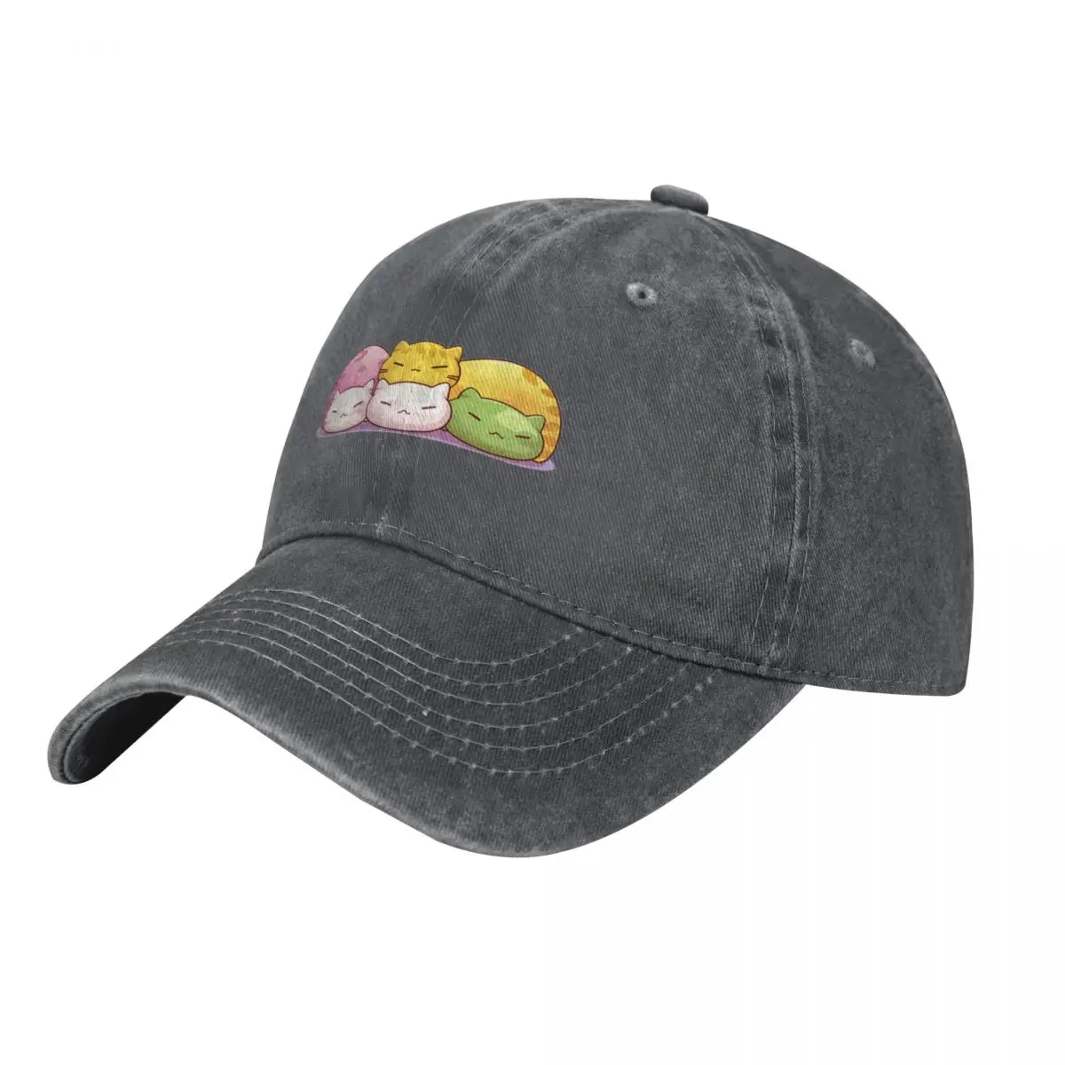 Dango Cat - 猫は液体です ベースボールキャップ  - Cap Streetwear Brand のレビューと価格