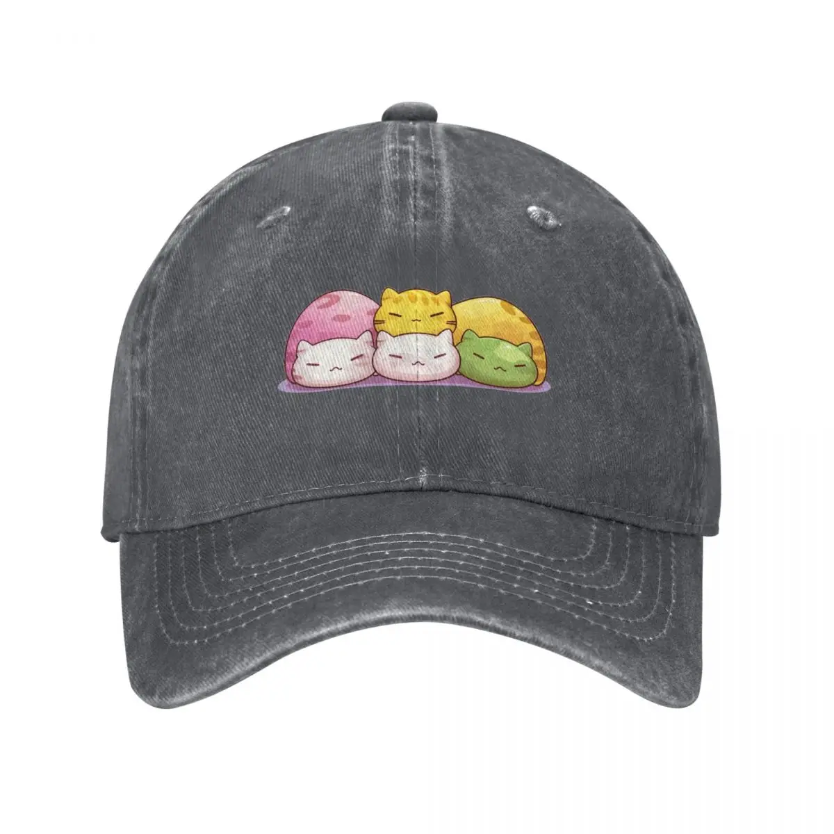 Dango Cat - 猫は液体です ベースボールキャップ  - Cap Streetwear Brand のレビューと価格
