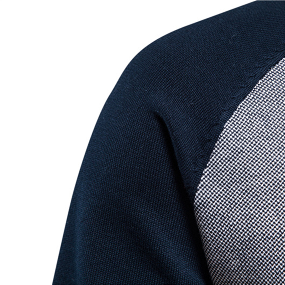 AIOPESON スプライスカーディガン男性ストリートカジュ - Quality Streetwear Brand のレビューと価格