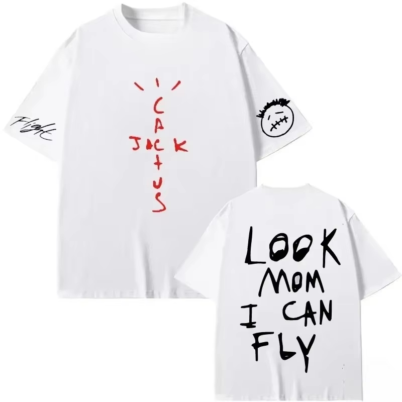 ファッションファンへのギフト ママへ「I Can Fly」カ - Cactus Jack Tee のレビューと価格