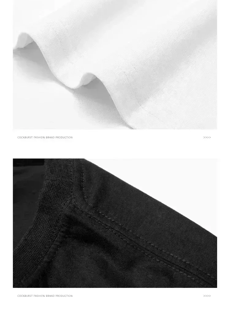 100%純綿メンズ高級ブランドレタープリントTシャツ、半袖T - Streetwear Clothing Brands のレビューと価格