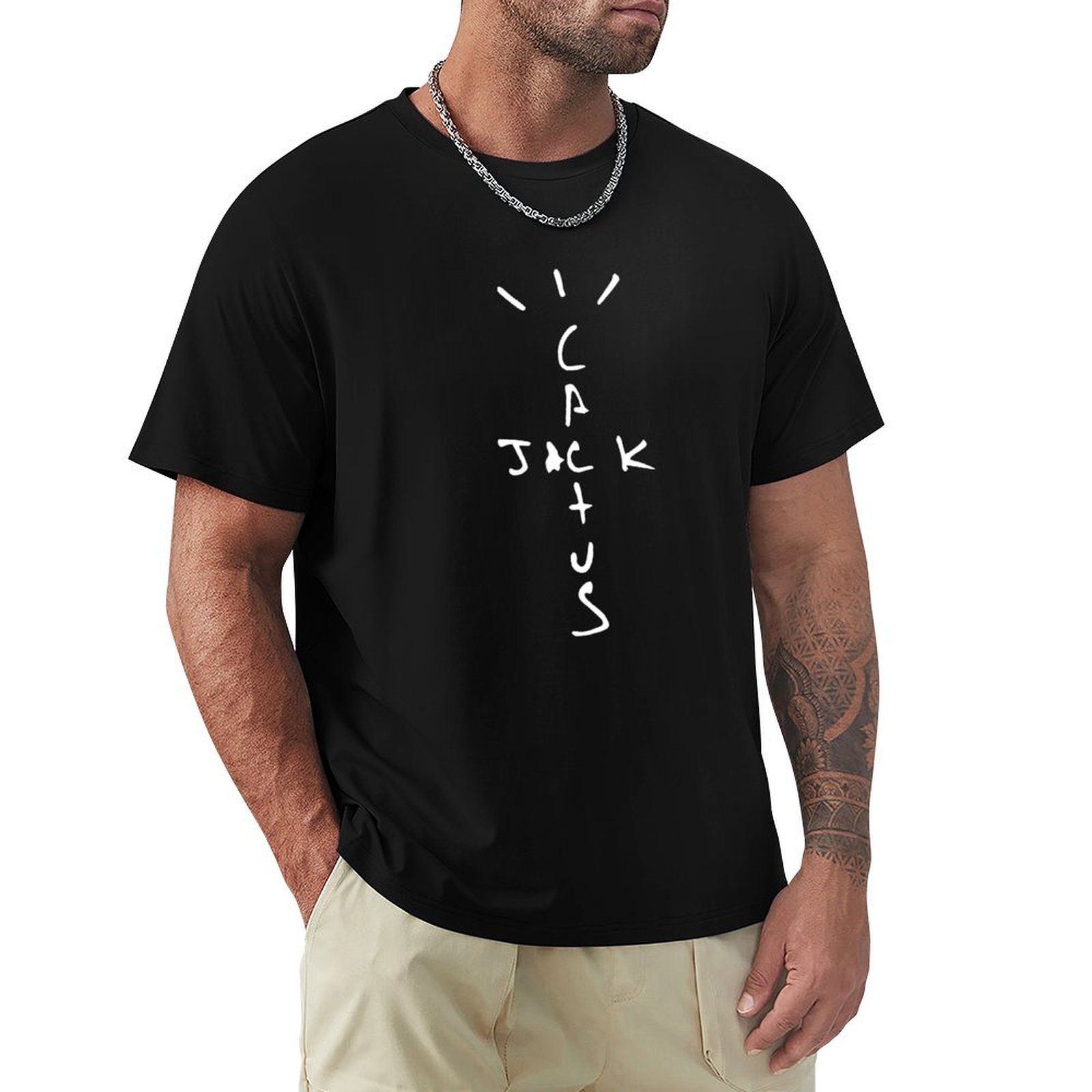 ベストロゴ ジャックカクタス Tシャツ サマープリント 半袖 - Cactus Jack Tee のレビューと価格