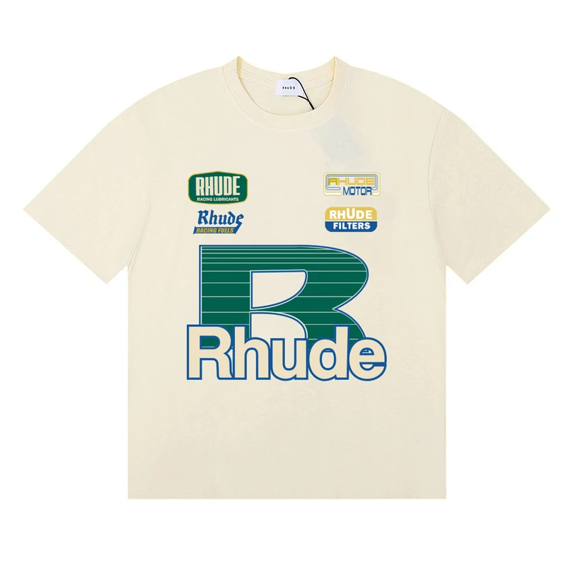 ストリートウェアブランド Rhude Tシャツ 夏 おしゃれ - Streetwear Brands Logo のレビューと価格