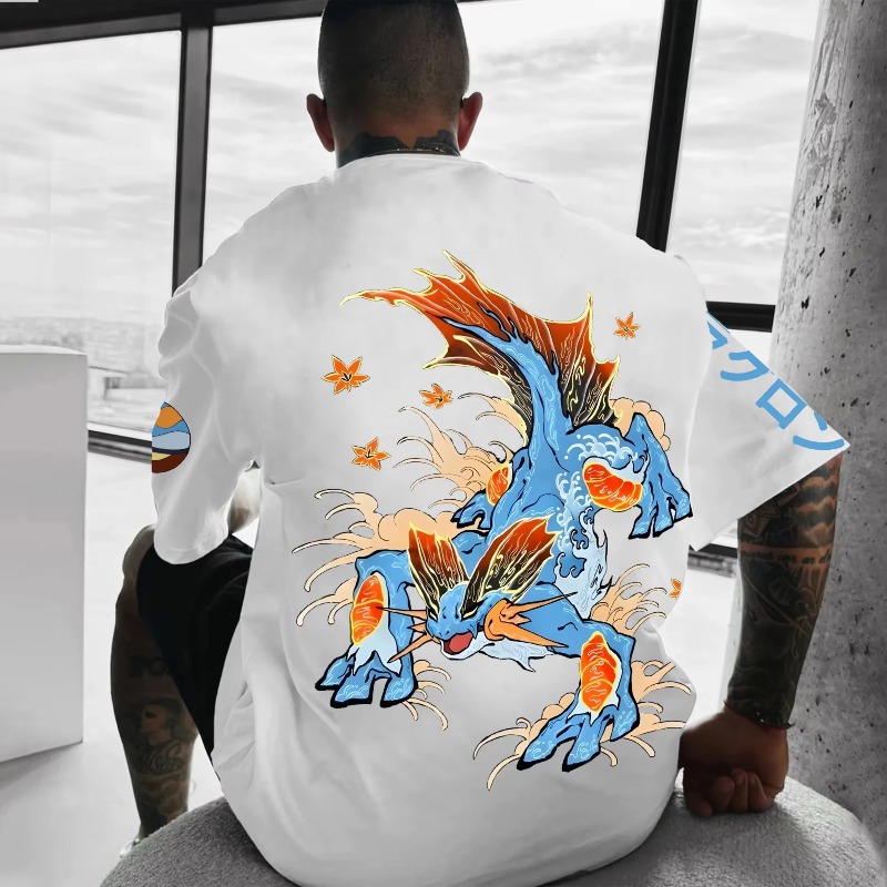 ポケモン共同ブランドプリントTシャツ2025夏新作メンズスト - Cap Streetwear Brand のレビューと価格