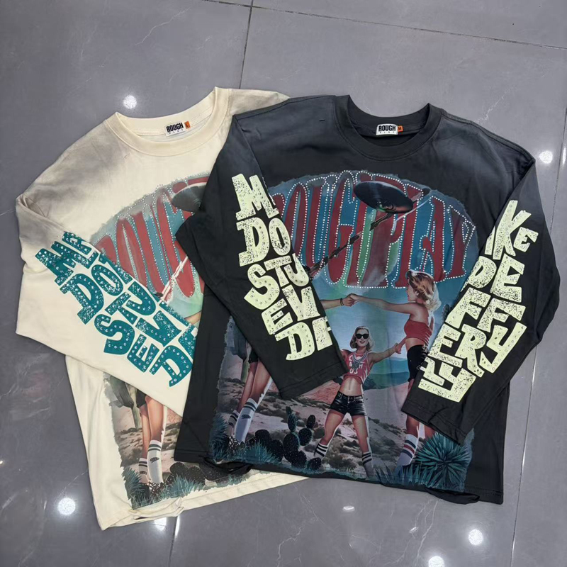 高品質な新品ラフプレイ長袖メンズ・レディースストリートウェア - Quality Streetwear Brand のレビューと価格
