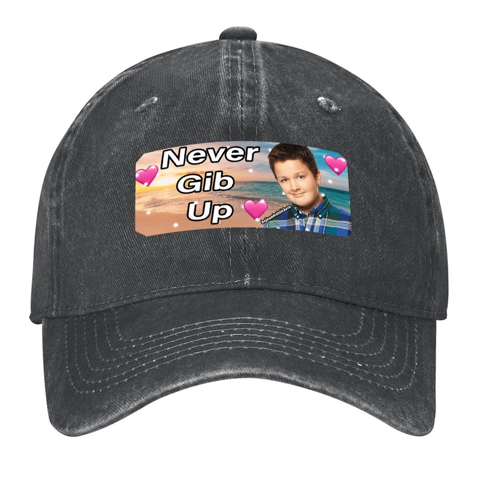 Never gib up バンパーステッカー ベースボールキ - Cap Streetwear Brand のレビューと価格