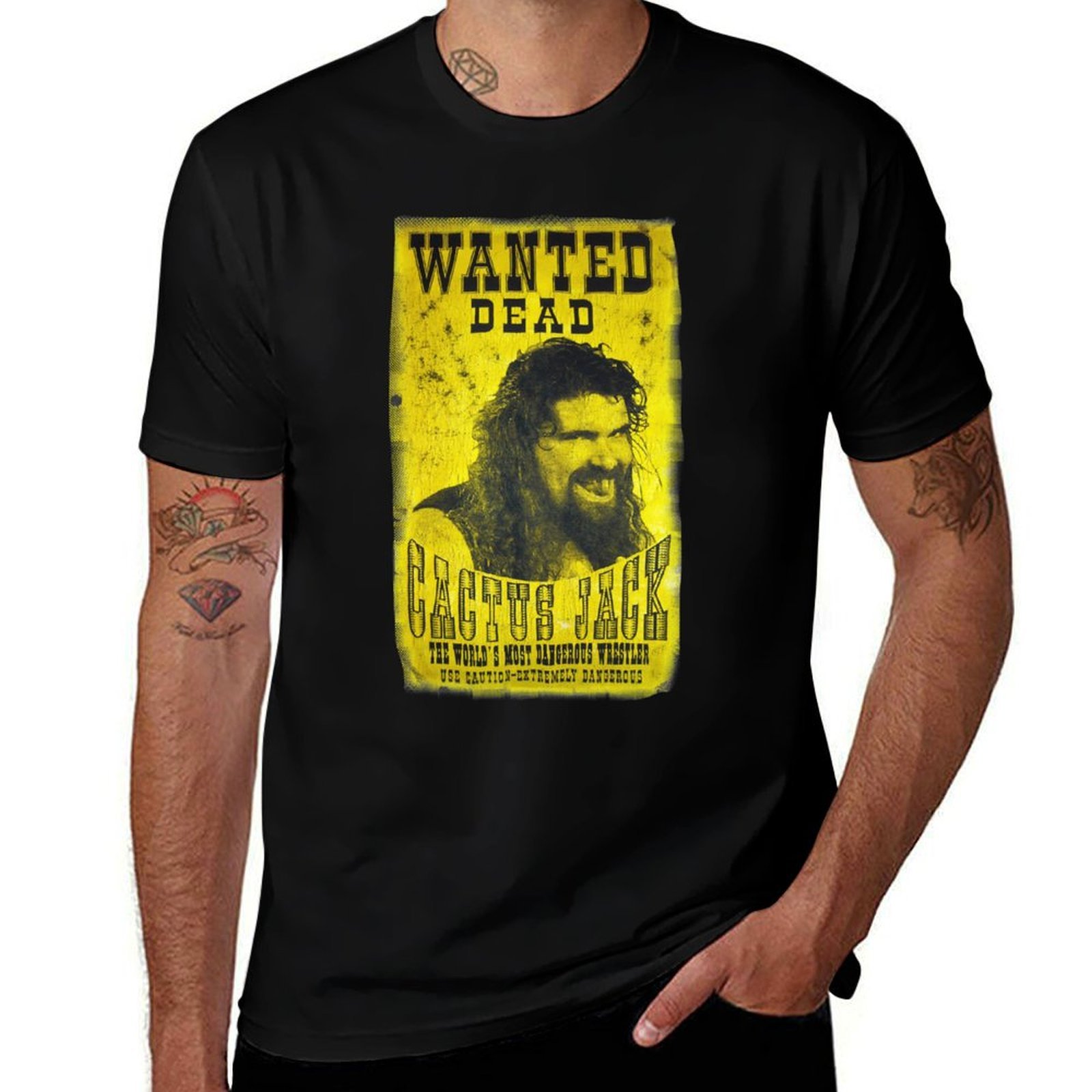 カクタスジャック ポスター エッセンシャル Tシャツ ブラッ - Cactus Jack Tee のレビューと価格